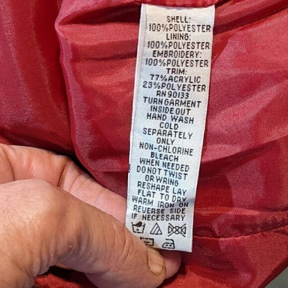 🆕 NWT BOB MACKIE WEARABLE ART LINED VEST - Picture 3 of 7